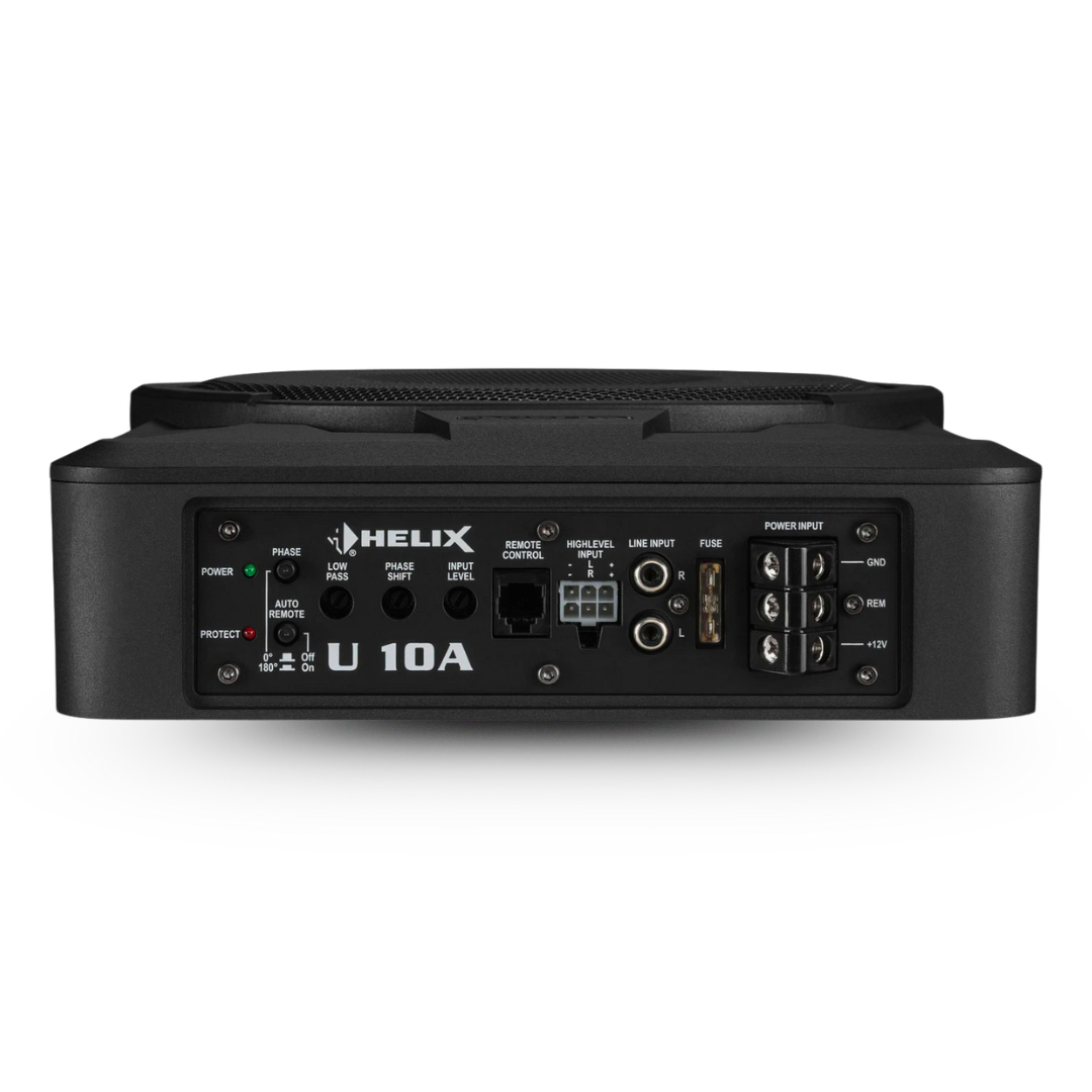 HELIX U 10A | 10" 180W RMS Active Slim Under Seat Subwoofer
