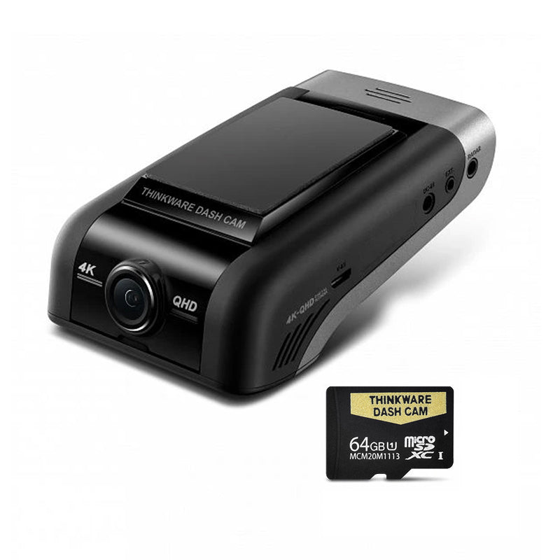 Thinkware U4K64 4K UHD Front Dashcam (U1000) With 64GB MicroSD Card