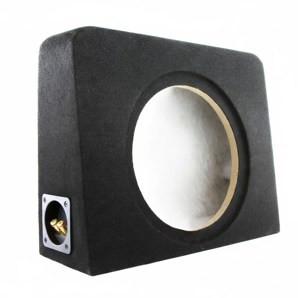 DNA UB10SL Premium 10" Super Slimline Sealed Subwoofer Enclosure - Black