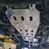 GMF4X4 UBP-DMX-4PC Underbody Protection 4pc To Suit Isuzu DMAX 2021+