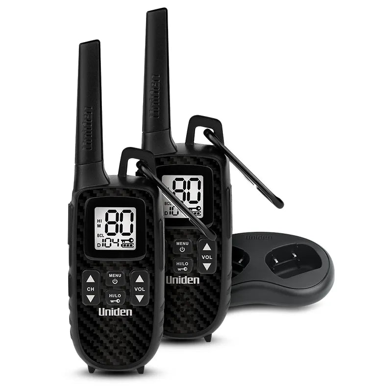 Uniden UH620-2DLX UHF 2 Watt UHF Handheld Adventure 2-Way Radio Deluxe Pack
