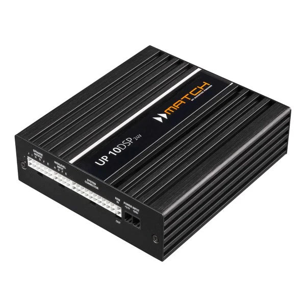 Match UP 10DSP 24V 10-Channel Class GD Amplifier 11ch DSP Truck Bus