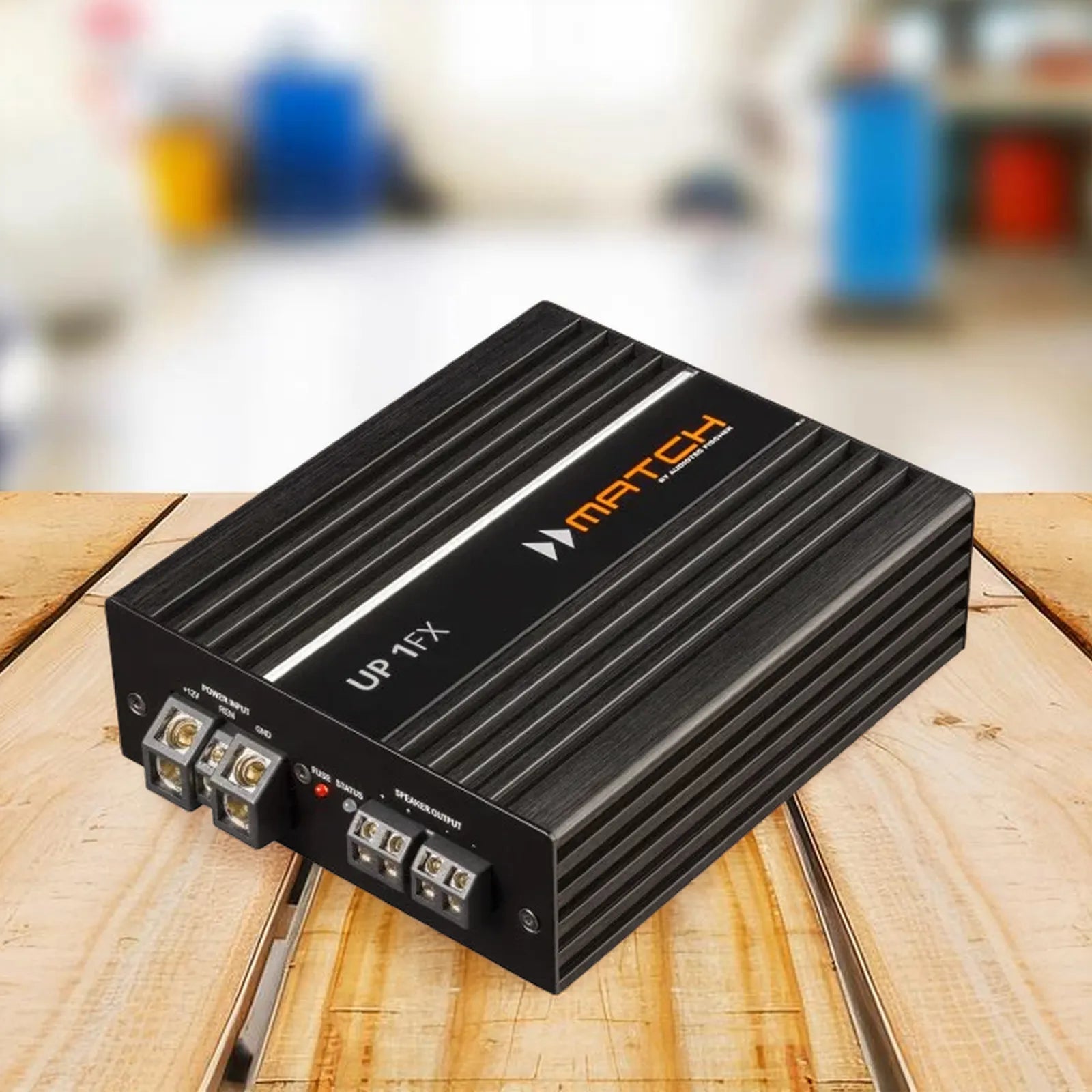MATCH UP 1FX - 1 Channel Compact Digital High-Power Amplifier | 1Ω Stable