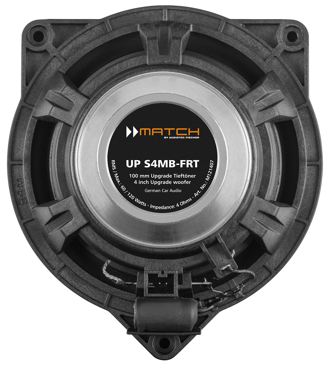 MATCH UP C42MB-FRT - 4" 2-Way Component Speaker Set for Mercedes-Benz | 4Ω