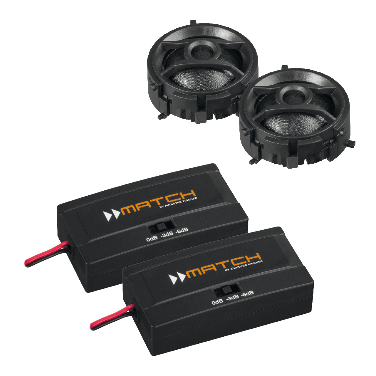 MATCH UP T1MB-FRT - Tweeter Upgrade Kit for Mercedes-Benz | 4Ω