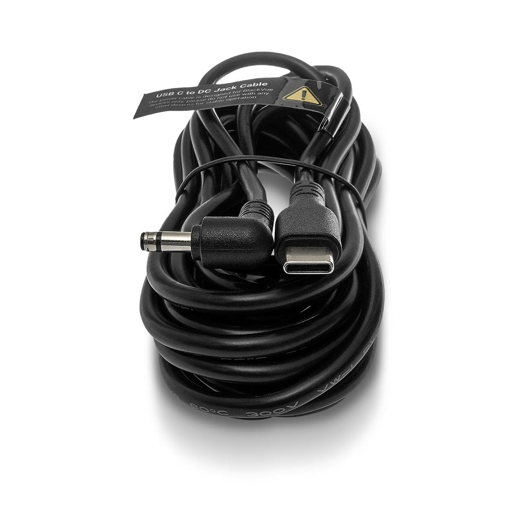 BlackVue USBC-3P USB-C Power Cable – 4.5m for DR770X/DR970X/DR970X Plus