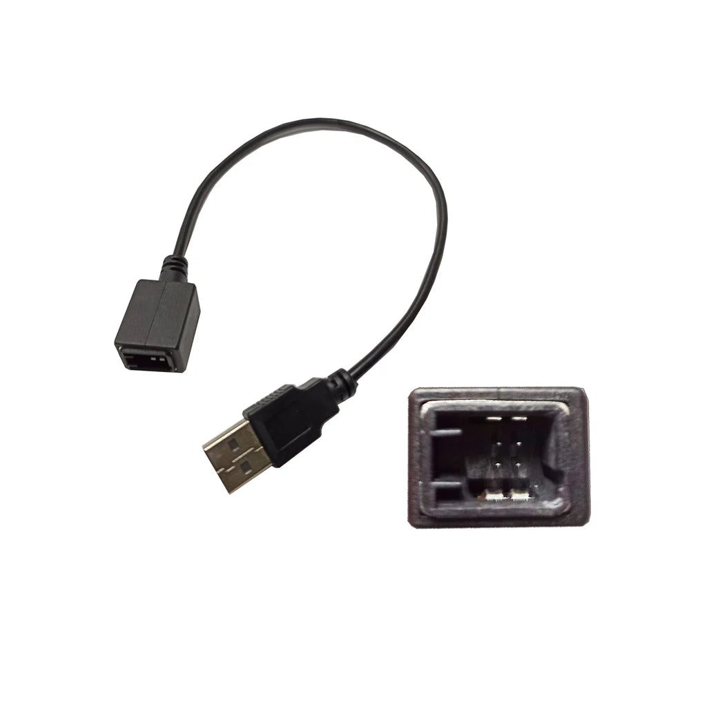CAC USBSR2 Factory USB Retention Adapter Compatible with Subaru Forester Levorg XV Impreza Outback 2016+ Suzuki Baleno Grand Vitara Swift Mitsubishi ASX Pajero Sport