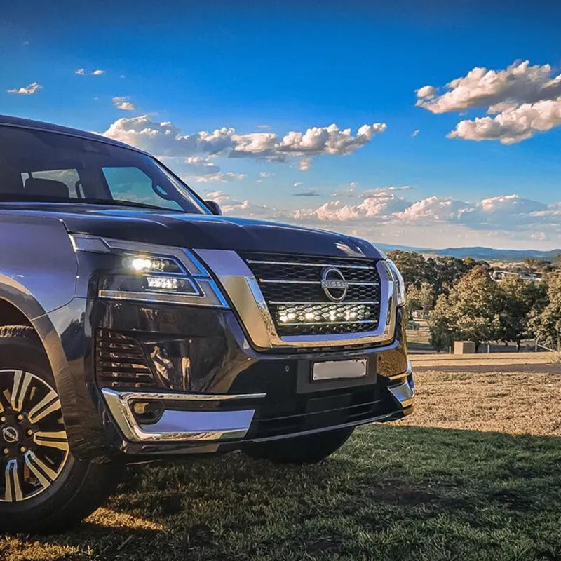 Ultra Vision UV-NPY62-KIT Behind Grille Light Bar Kit To Suit Nissan Patrol Y62 Series 5 2020-on