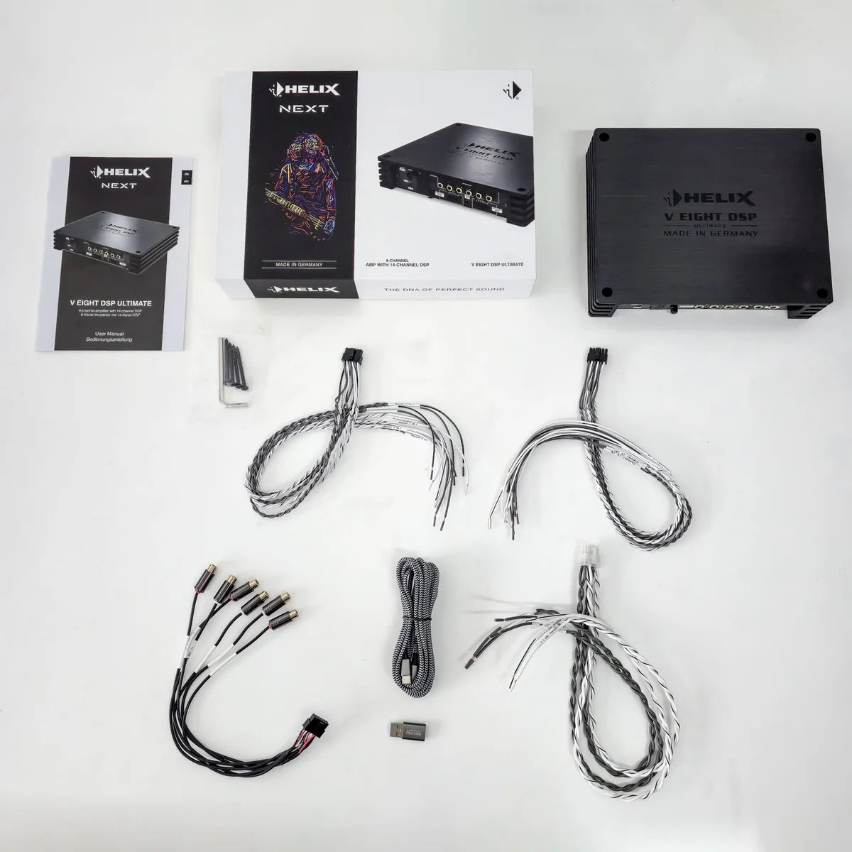 Helix V Eight DSP Ultimate 8-Channel Class HD Amplifier 14ch DSP