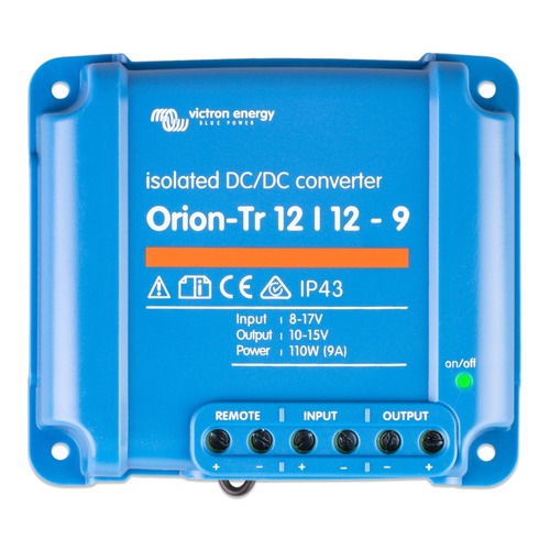 Victron Energy ORI121210110R 110W 12/12-9A Orion-Tr Isolated DC-DC Converter