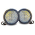 Villain Lighting 9" Pro Driving lights VIL-9DL-225 | 225 Watt Cree LED | 19000 Lumen Spotlight (Pair) with Narva 74402 12V 4WD Driving Light Wiring Harness Package