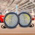 Villain Lighting 9" Pro Driving lights VIL-9DL-225 | 225 Watt Cree LED | 19000 Lumen Spotlight (Pair) with Narva 74402 12V 4WD Driving Light Wiring Harness Package