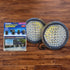 Villain Lighting 9" Pro Driving lights VIL-9DL-225 | 225 Watt Cree LED | 19000 Lumen Spotlight (Pair) with Narva 74402 12V 4WD Driving Light Wiring Harness Package