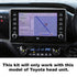 DNA VRTY20 Video Camera Retention Harness To Suit Toyota Hilux 2020 - Onwards
