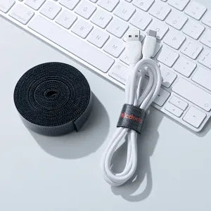 MCDODO VS-0961 Self-Joining Velcro Cable Tape – 3m x 20mm