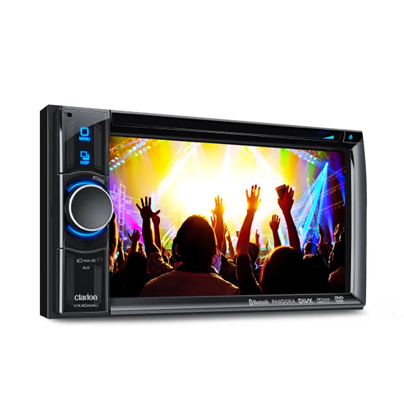 Clarion VX404AU Double DIN DVD Multimedia Station With 6.2" Touch Panel Control