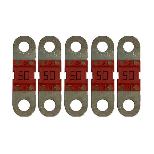 Victron Energy CIP134050020 MIDI-fuse 50A/58V-M6 | 5-Pack Automotive Fuse