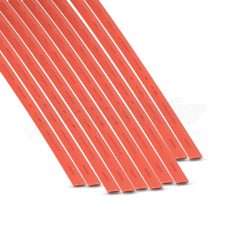 DNA WAH108 8mm Heatshrink Red - 10 Pieces