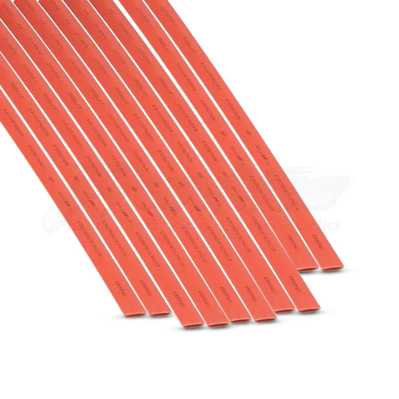 DNA WAH108 8mm Heatshrink Red - 10 Pieces