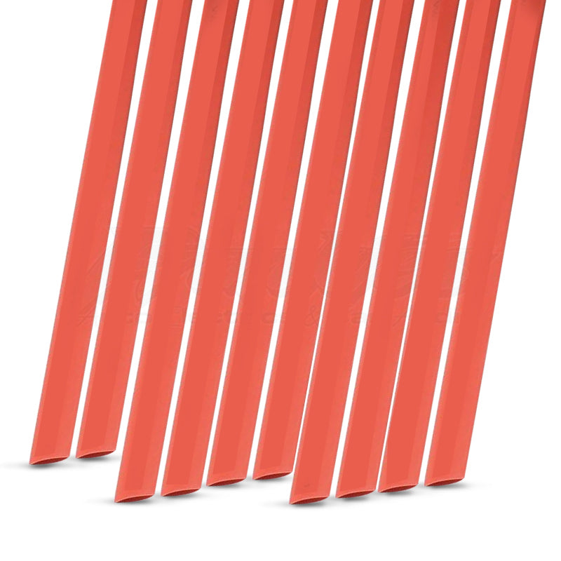 DNA WAH110 10mm Heatshrink Red - 10 Pieces