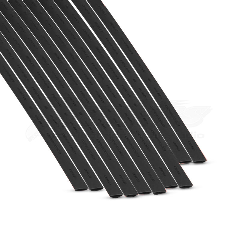 DNA WAH208 8mm Heatshrink Black - 10 Pieces