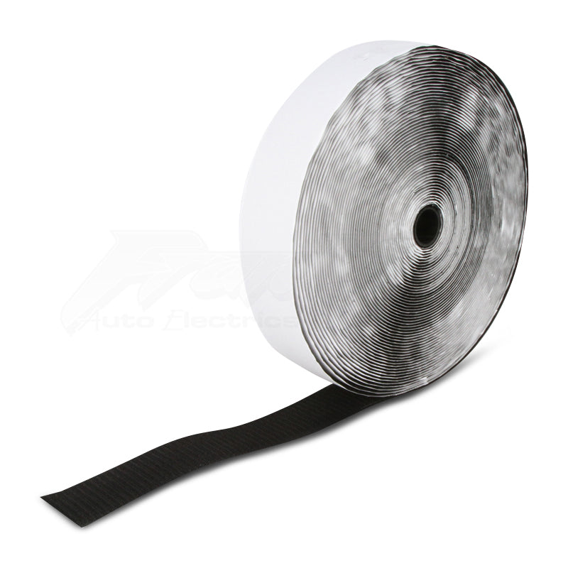 DNA WAH5025 50mm x 25m Roll Adhesive Hook - Black