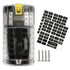 DNA WBFB12 12-Circuit ST Blade Fuse Block with Negative Bus