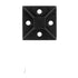 DNA WCB138 Adhesive Cable Tie Bases 100 Piece Pack