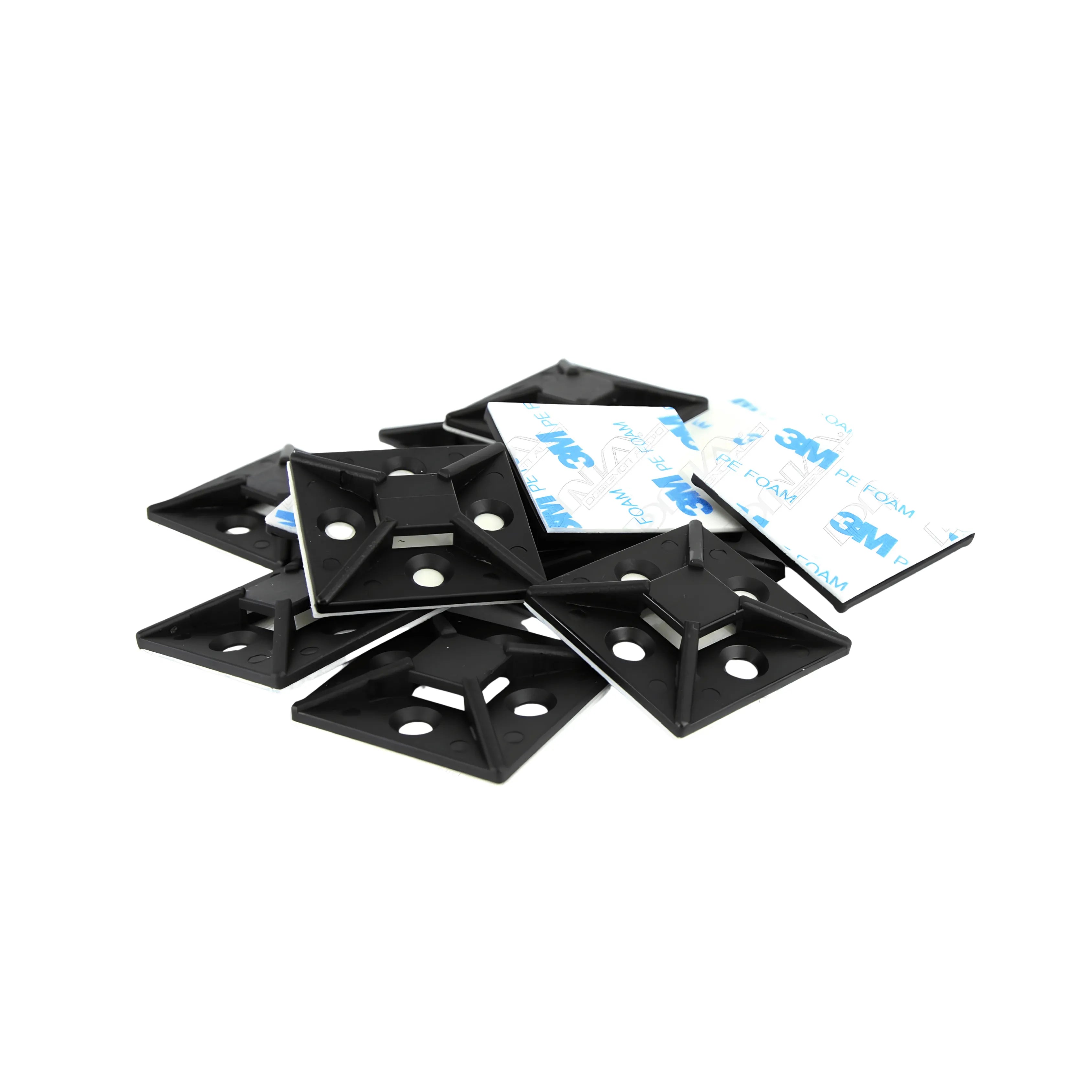 DNA WCB138 Adhesive Cable Tie Bases 100 Piece Pack