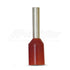 DNA WCE151 1.0mm2 Red Cord End Crimp - 100 Pieces