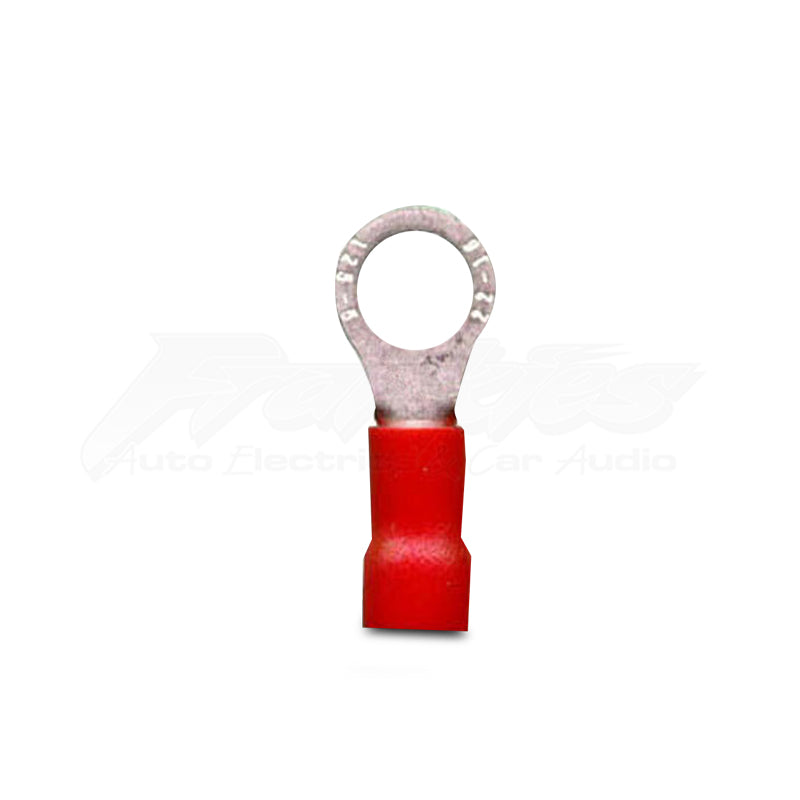 DNA WCI103 5.3mm Red Ring Crimp Terminals - 100 Pieces