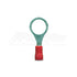 DNA WCI106 10.5mm Red Ring Crimp Terminals - 100 Pieces