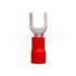 DNA WCI109 4.3mm Red Fork Crimp Terminals - 100 Pieces