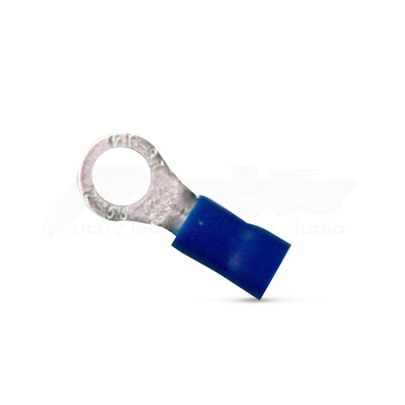 DNA WCI122 5.3mm Blue Ring Crimp Terminals - 100 Pieces