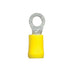 DNA WCI139 5.3mm Yellow Ring Crimp Terminals - 100 Pieces