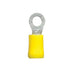 DNA WCI139 5.3mm Yellow Ring Crimp Terminals - 100 Pieces