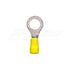 DNA WCI141 8.4mm Yellow Ring Crimp Terminals - 100 Pieces