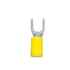 DNA WCI146 5mm Yellow Fork Crimp Terminals - 100 Pieces
