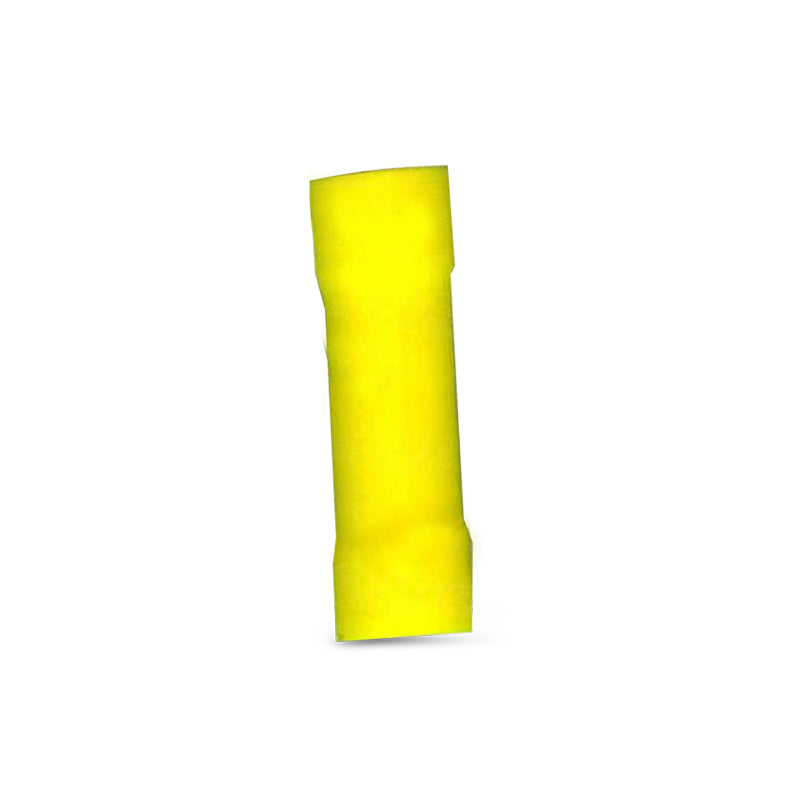 DNA WCI149 4mm Yellow Seamless Joiner Crimp Terminals - 100 Pieces