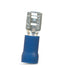 DNA WCI172 4.8mm Blue Female Uninsulated Spade Crimp Terminals - 100 Pieces