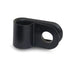 DNA WCP003 3mm Black Nylon P Clip Cable Clamps - 100 Pieces
