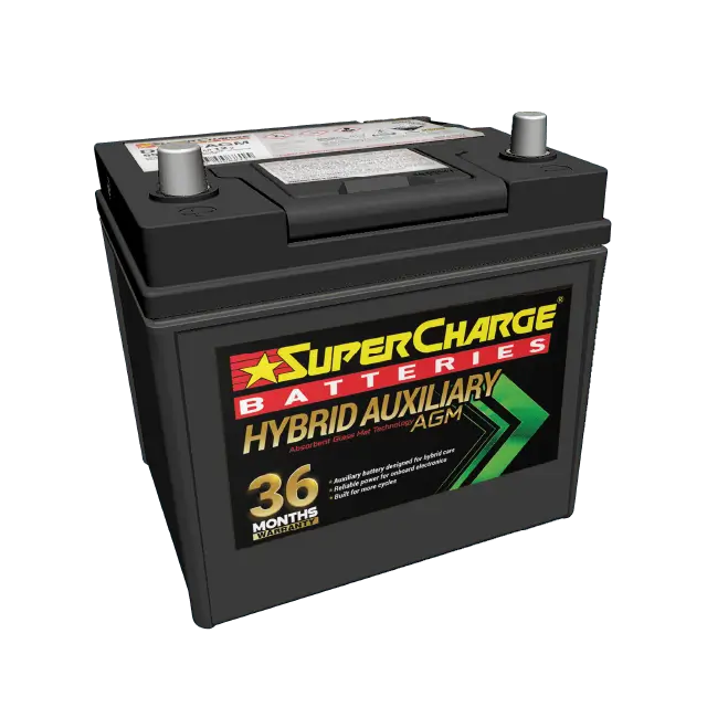 SuperCharge D23R-AGM Start-Stop AGM 12V 550CCA Battery