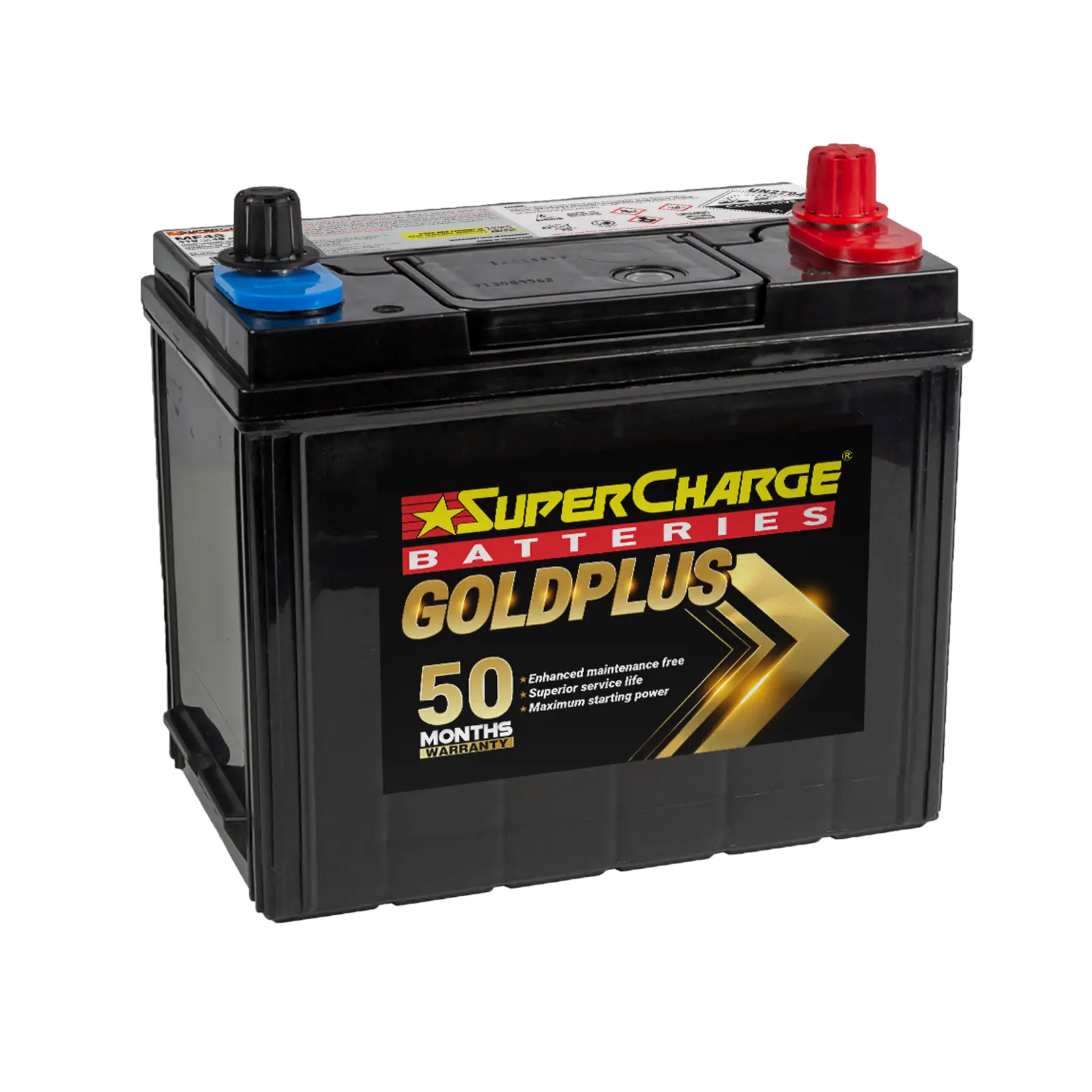 SuperCharge MF43 12V 410CCA GoldPlus Battery