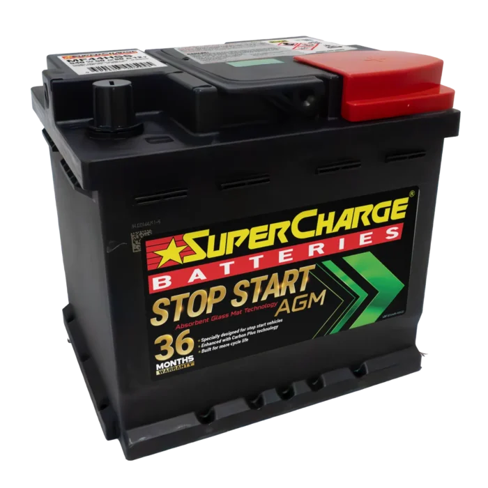 Super Charge MF44HSS 12V AGM N44H 540CCA 50AH Maintenance Free