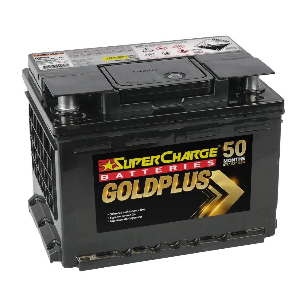 SuperCharge MF55 12V 640CCA GoldPlus Battery