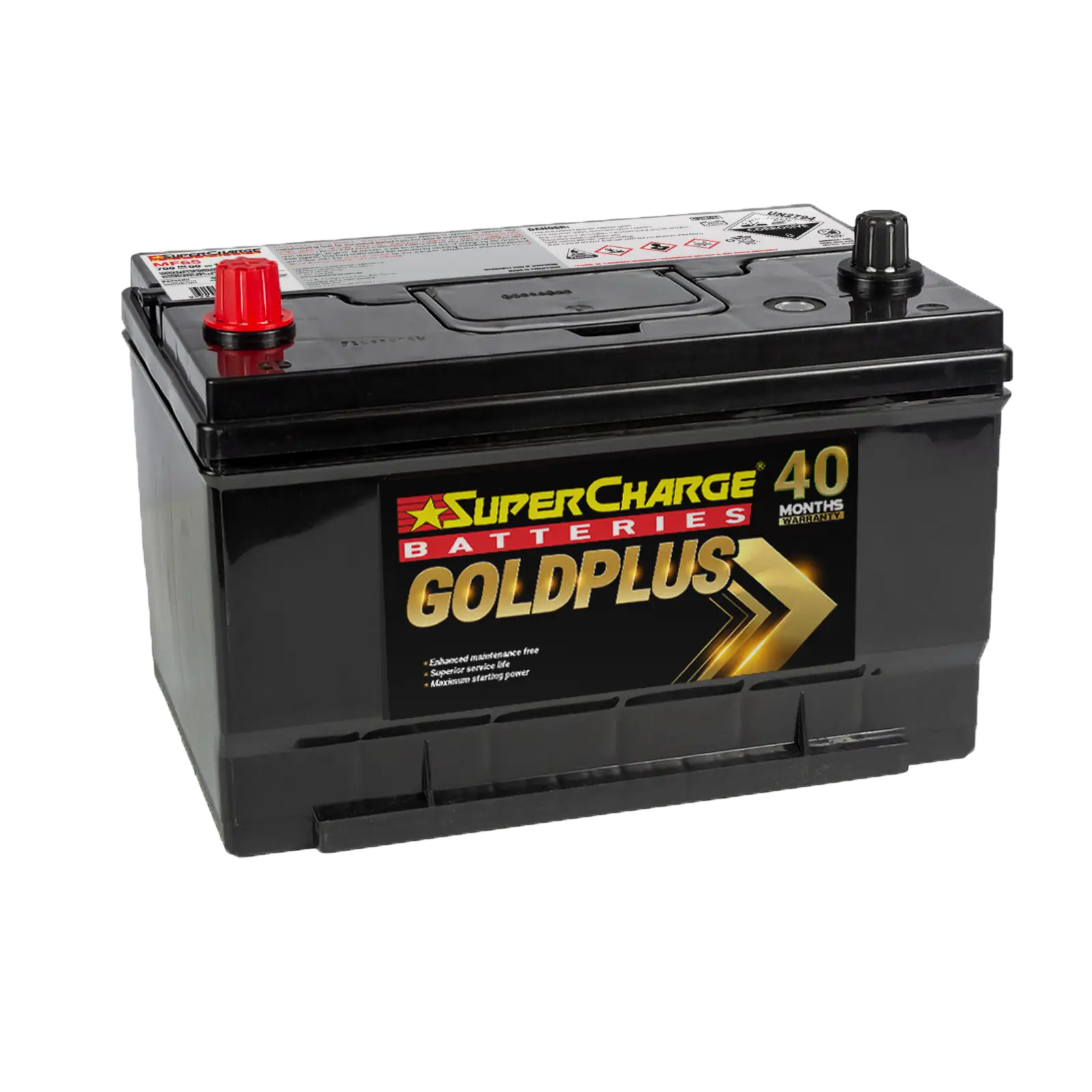 SuperCharge Gold Plus MF78-DT Battery USA 12V 760CCA