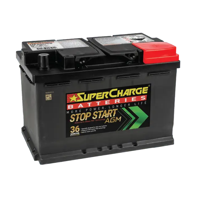 SuperCharge MF66HSS Start-Stop 12V 760CCA Maintenance-Free VRLA AGM Battery