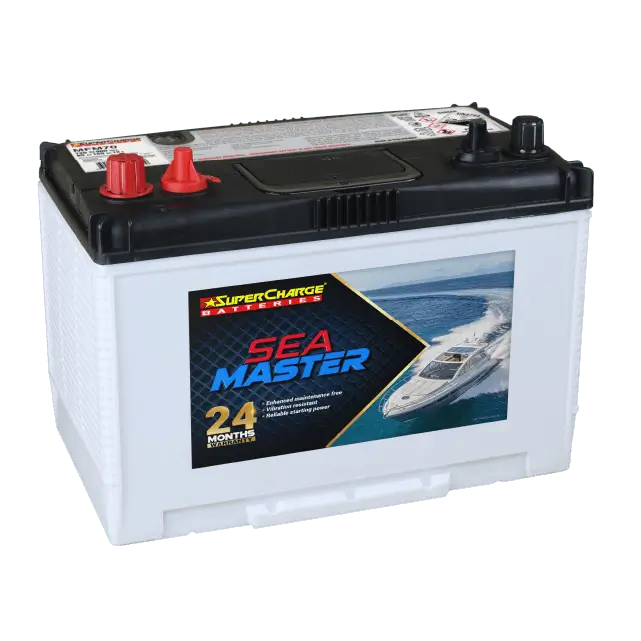 SuperCharge MFM70 SeaMaster Gold 12V 720CCA Maintenance-Free Battery