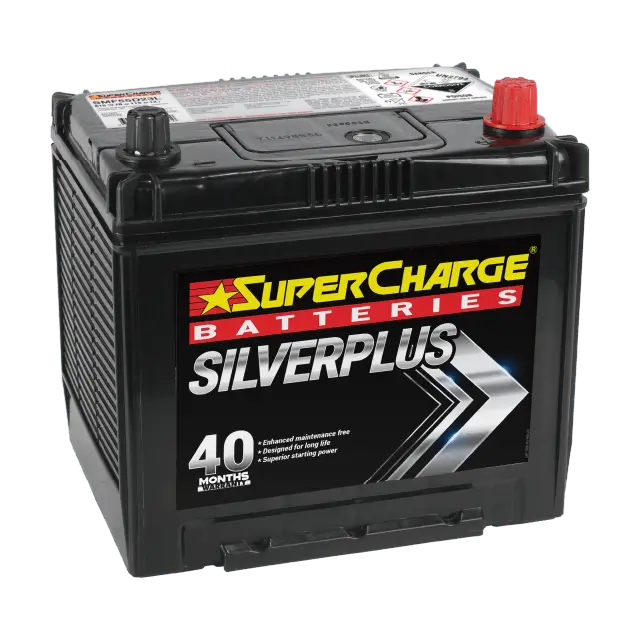 SuperCharge SMF55D23L SilverPlus 12V 530CCA Maintenance-Free Battery