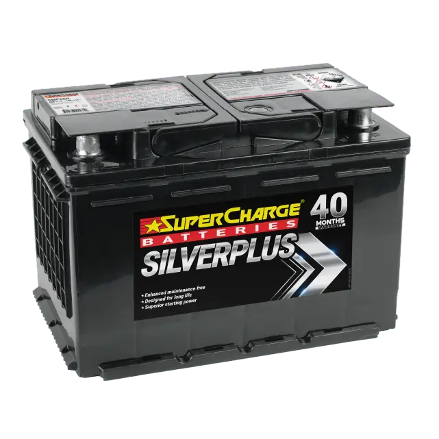 SuperCharge SMF66H SilverPlus 12V 680CCA Maintenance-Free Battery